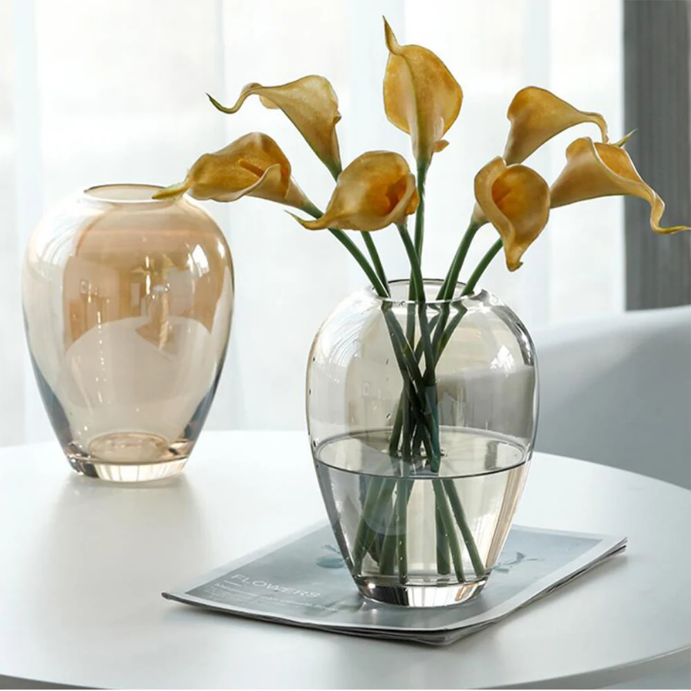 HPDEAR Smooth Crystal Glass Flower Vase, Decorative Plant Container , Home Decor ,Best Gift ,Small/Big
HPDEAR Smooth Crystal Glass Flower Vase, Decorative Plant Container , Home Decor ,Best Gift ,Small/Big