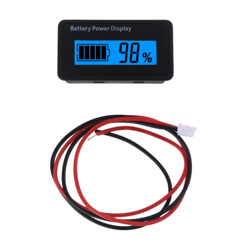 LCD Battery Capacity Monitor, 12-48 V Universal LCD Digital Battery Capacity Display, LCD Capacity Voltmeter Meter Retailsale
LCD Battery Capacity Monitor, 12-48 V Universal LCD Digital Battery Capacity Display, LCD Capacity Voltmeter Meter Retailsale