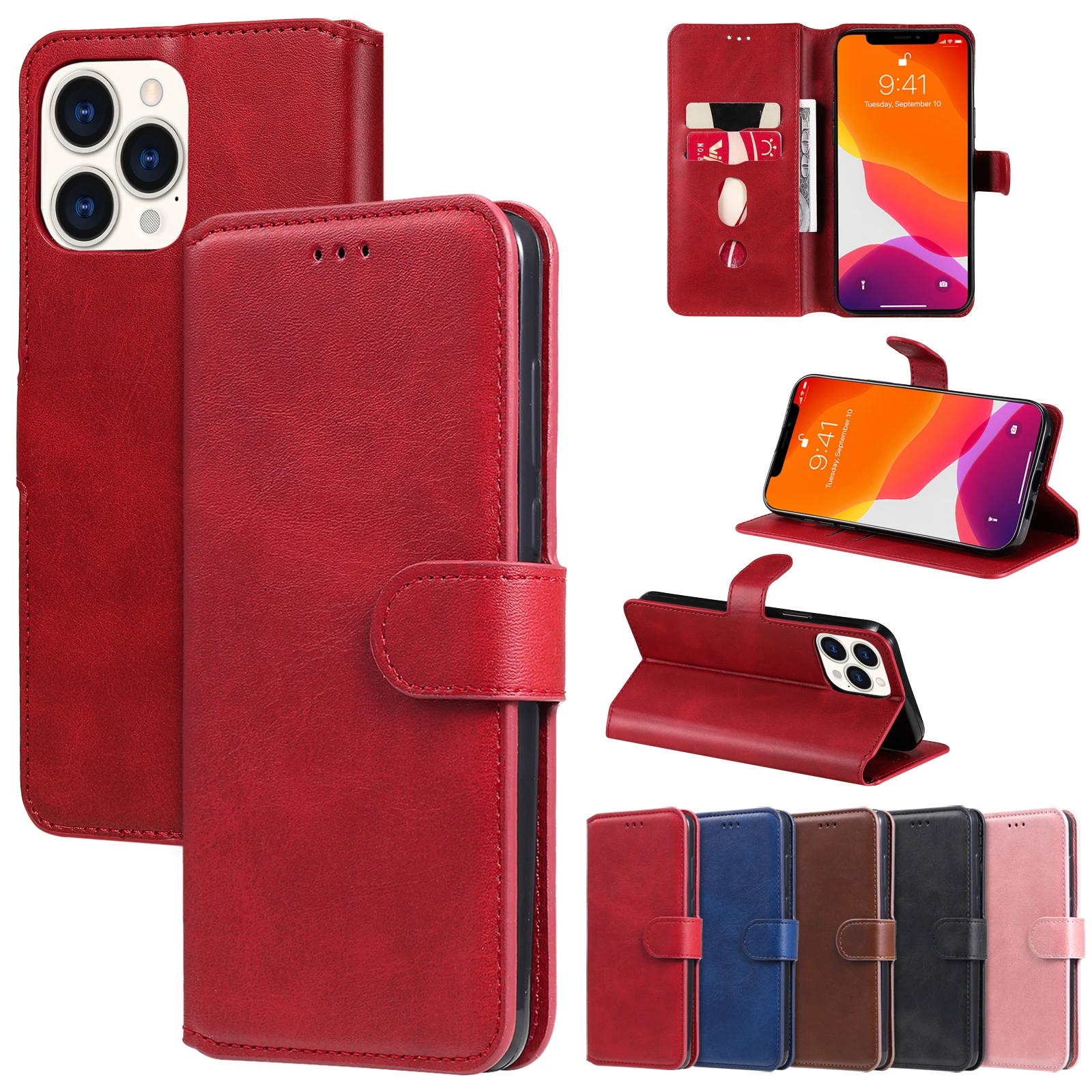 Leather Case for iPhone 13 12 Mini 11 Pro Max XR X XS SE 2020 7 8 Flip Wallet Full Cover Book Cards Holder Kickstand Phone Bags
Leather Case for iPhone 13 12 Mini 11 Pro Max XR X XS SE 2020 7 8 Flip Wallet Full Cover Book Cards Holder Kickstand Phone Bags