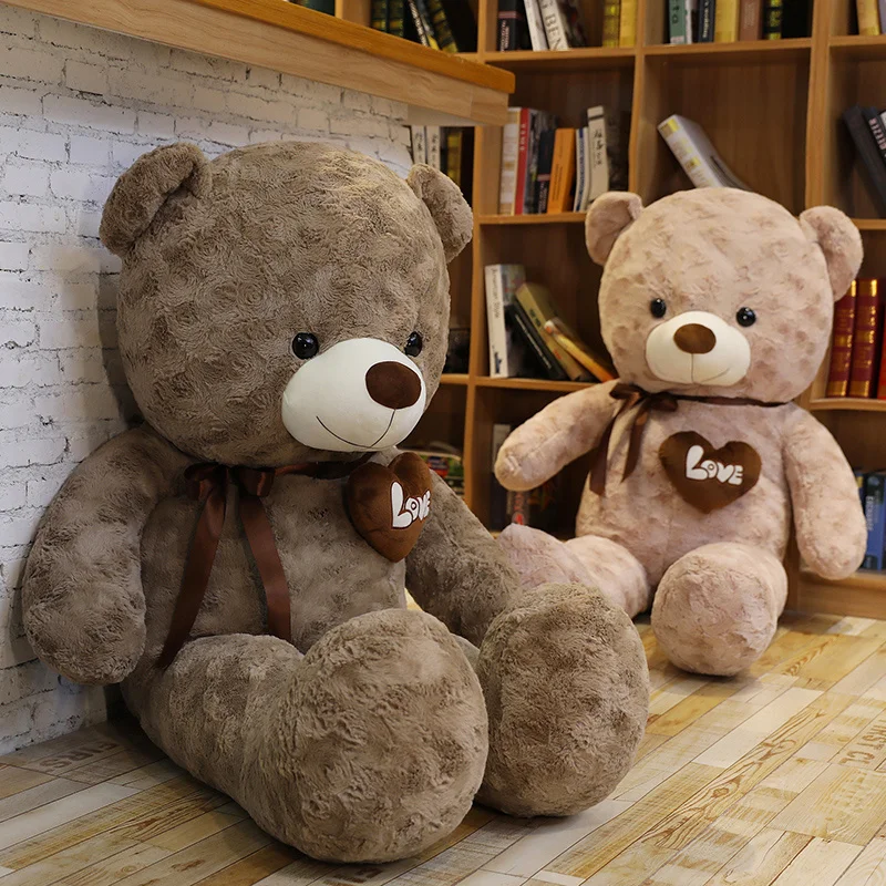 60cm/80cm/100cm High Quality Teddy Bear With Love Plush Toy Stuffed Soft Cushion for Child Girls Lover Birthday Valentine's Gift
60cm/80cm/100cm High Quality Teddy Bear With Love Plush Toy Stuffed Soft Cushion for Child Girls Lover Birthday Valentine's Gift