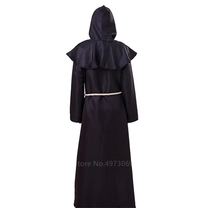 Halloween Costumes for Adult Men Vintage Wizard Priest Costumes Medieval Carnival Cosplay Middle Ages Performance Long Robes
Halloween Costumes for Adult Men Vintage Wizard Priest Costumes Medieval Carnival Cosplay Middle Ages Performance Long Robes