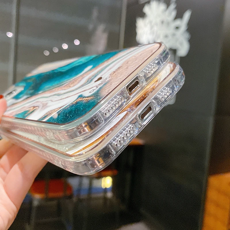 Gradient Marble Glitter Phone Case For iPhone 12 11 Pro Max XR XS Max X 7 8 Plus 11Pro SE 2020 Bumper Shockproof Soft Back Cover
Gradient Marble Glitter Phone Case For iPhone 12 11 Pro Max XR XS Max X 7 8 Plus 11Pro SE 2020 Bumper Shockproof Soft Back Cover