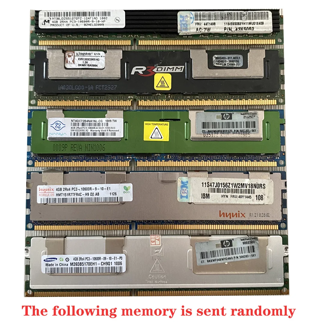 X79 материнская плата память ЦП комплект процессора Xeon E5 CPU REG ECC DDR3 ОЗУ 2 шт. x 4 ГБ = 8