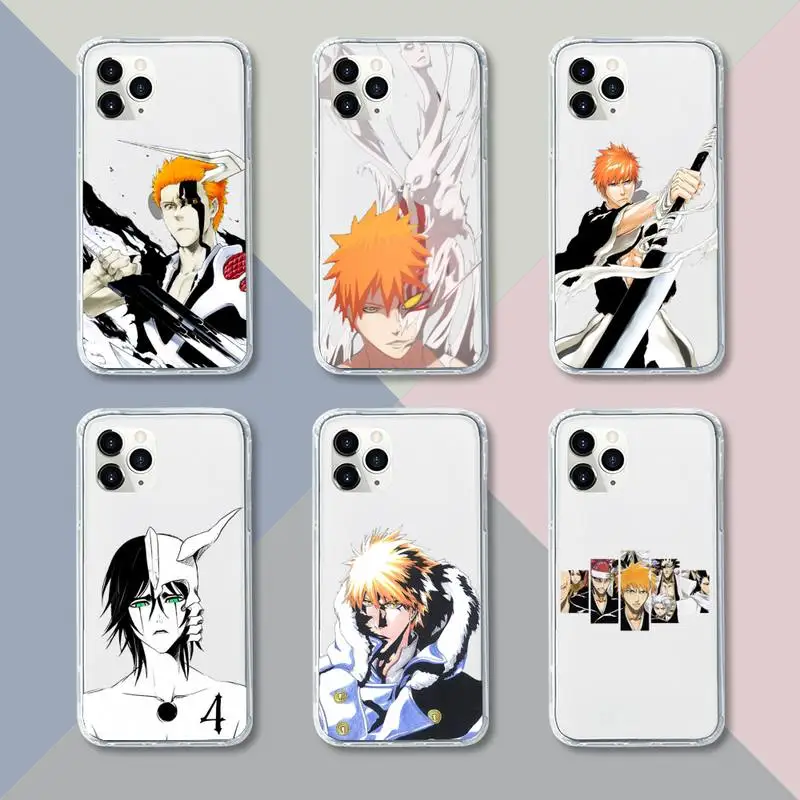 Anime Japan Bleach Kurosaki Ichigo Phone Case Transparent soft For iphone 12 11 13 7 8 6 s plus x xs xr pro max mini
Anime Japan Bleach Kurosaki Ichigo Phone Case Transparent soft For iphone 12 11 13 7 8 6 s plus x xs xr pro max mini