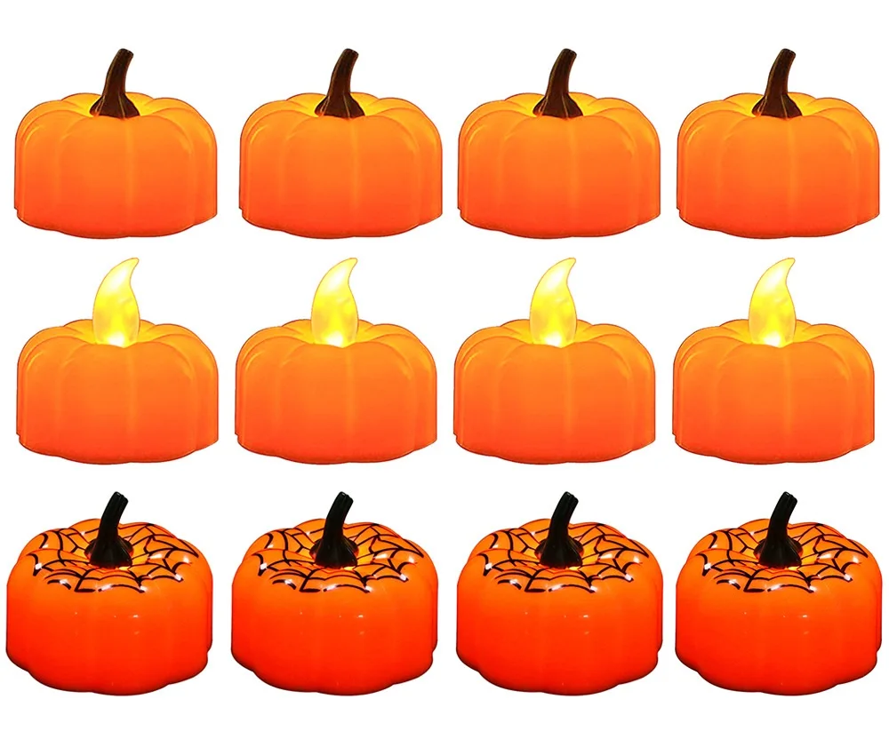 12pcs Halloween Pumpkin Led Light Desktop Bar Night Light Ghost Bar Spider Home Party Decor Halloween Ornament
12pcs Halloween Pumpkin Led Light Desktop Bar Night Light Ghost Bar Spider Home Party Decor Halloween Ornament