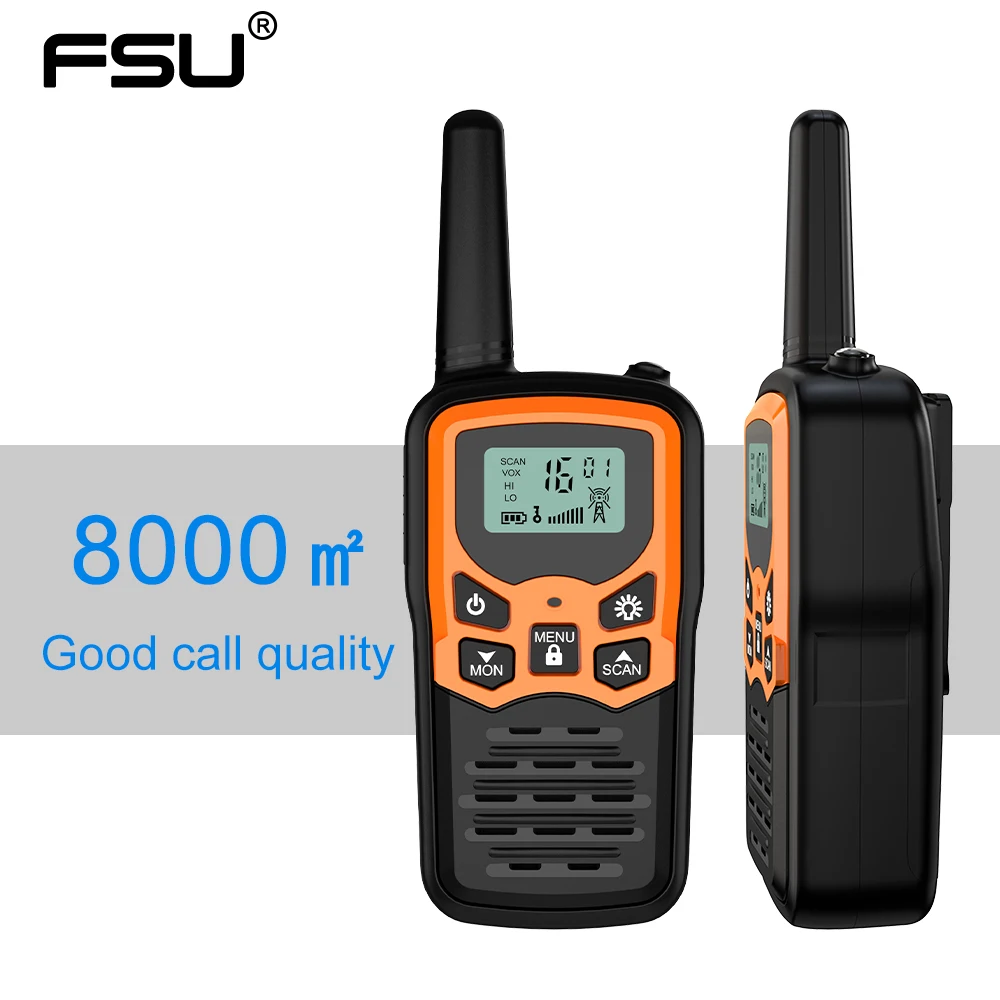 Спорт на открытом воздухе иди и болтай Walkie Talkie S длинный Диапазон 2 Way радио до 5 км