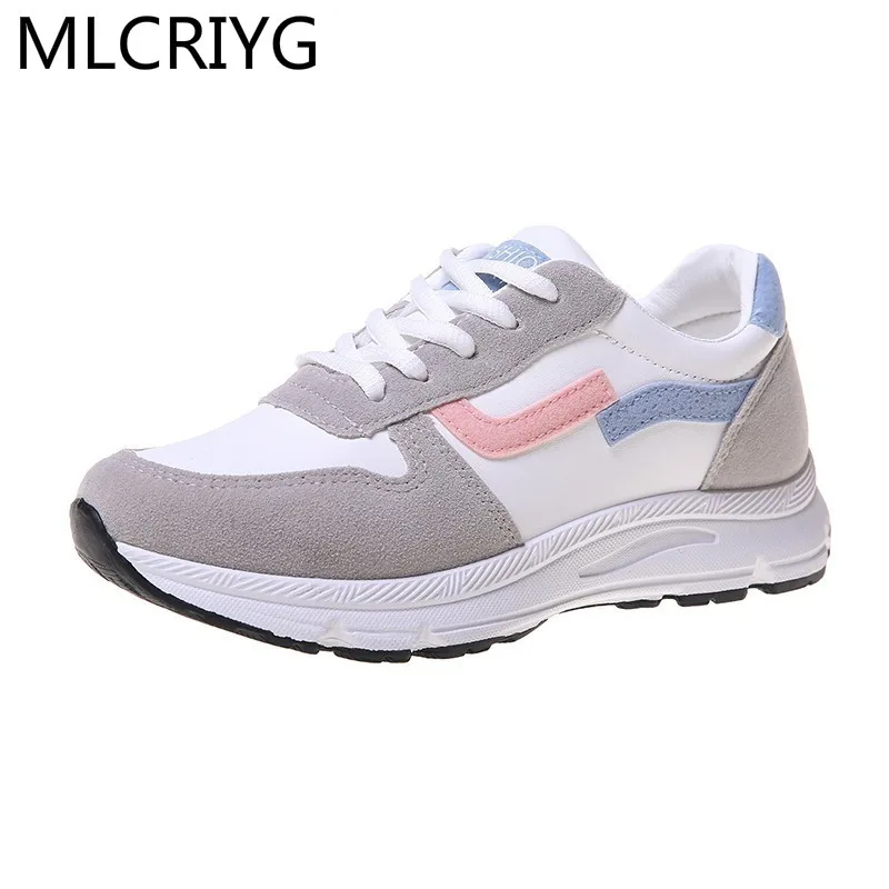 2021 Sping Fashion Women Shoes Comfortable Breathable Casual Shoes Women Lace-up Color Matching Non-slip Wear-resistant Sneakers 
2021 Sping Fashion Women Shoes Comfortable Breathable Casual Shoes Women Lace-up Color Matching Non-slip Wear-resistant Sneakers
