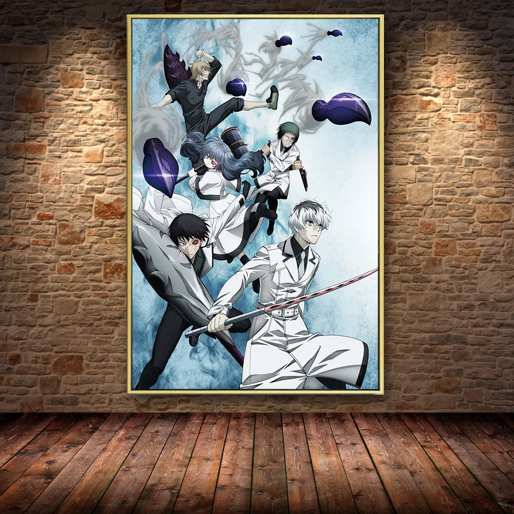 Family decoration Japan high popularity anime Tokyo Ghoul Painting Canvas Posters Prints Cuadros Wall Art Pictures Home Decor
Family decoration Japan high popularity anime Tokyo Ghoul Painting Canvas Posters Prints Cuadros Wall Art Pictures Home Decor