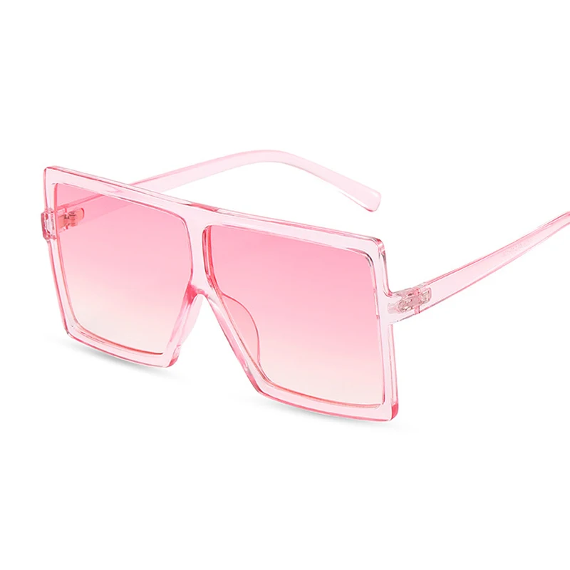 Oversized Shades Sunglasses Women Pink Fashion Square Glasses Big Frame Sun Glasses Female Vintage Retro Unisex Oculos Feminino 
Oversized Shades Sunglasses Women Pink Fashion Square Glasses Big Frame Sun Glasses Female Vintage Retro Unisex Oculos Feminino