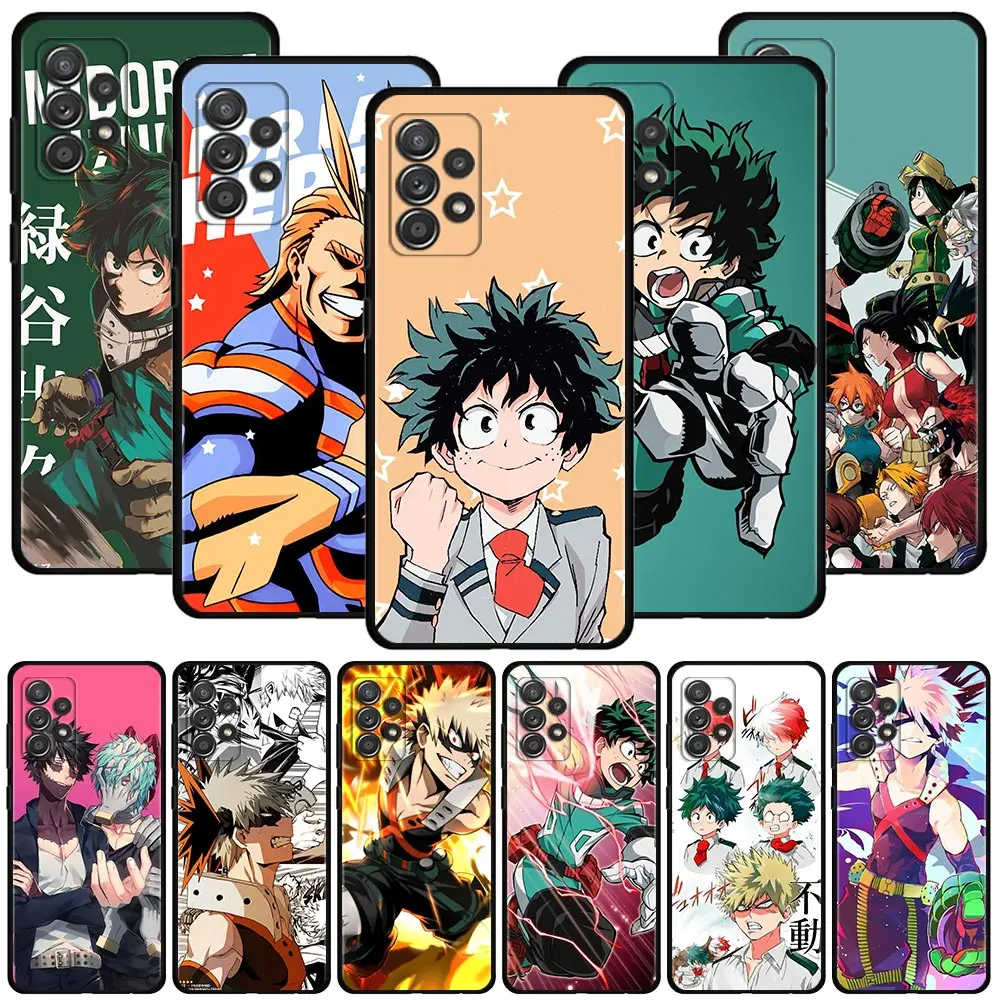 Boku no Hero Academia Case For Samsung Galaxy A51 A71 A01 A11 A21 A21S A31 A41 A72 A52 A42 A32 A22 A12 A02 A02s F42 Phone Shell
Boku no Hero Academia Case For Samsung Galaxy A51 A71 A01 A11 A21 A21S A31 A41 A72 A52 A42 A32 A22 A12 A02 A02s F42 Phone Shell