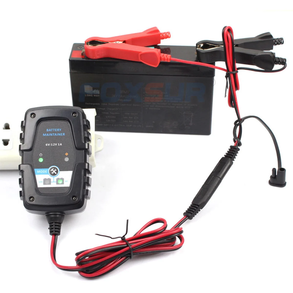 12V Automatic Trickle Battery Charger Smart Battery Charger for Car Motorcycle Lawn Mower AGM GEL CELL WET Lead Acid Batteries
12V Automatic Trickle Battery Charger Smart Battery Charger for Car Motorcycle Lawn Mower AGM GEL CELL WET Lead Acid Batteries