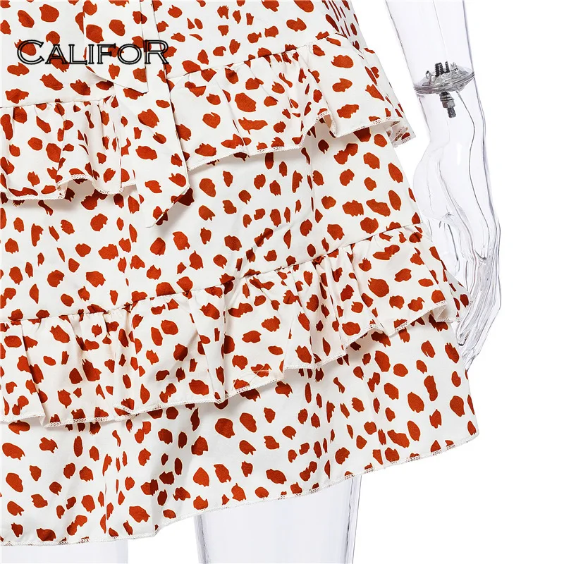 Leopard Printing One-shoulder Sundress Lace-up Cascading Ruffle Summer Women's Dress 2021 CHIC Sleeveless Dresses for Women 
Leopard Printing One-shoulder Sundress Lace-up Cascading Ruffle Summer Women's Dress 2021 CHIC Sleeveless Dresses for Women