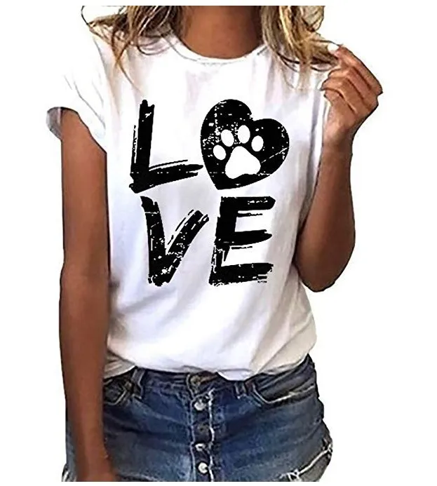 Love Pattern Printed Tees Elegant 90s Women's Round Collar Short Sleeve Tshirt Casual Summer Harajuku Tank Tops
Love Pattern Printed Tees Elegant 90s Women's Round Collar Short Sleeve Tshirt Casual Summer Harajuku Tank Tops