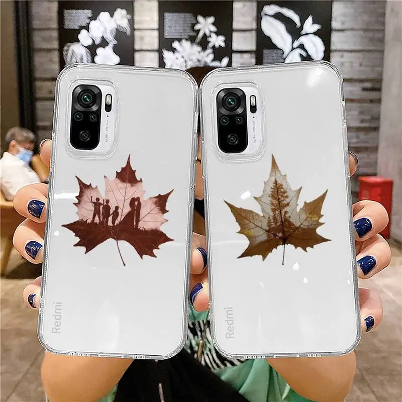 Maple leaf illustration art Phone Case for xiaomi 11 redmi note 10 9 8 7 pro lite T A S 10T 9A 9S 8T pro 4G transparent funda
Maple leaf illustration art Phone Case for xiaomi 11 redmi note 10 9 8 7 pro lite T A S 10T 9A 9S 8T pro 4G transparent funda