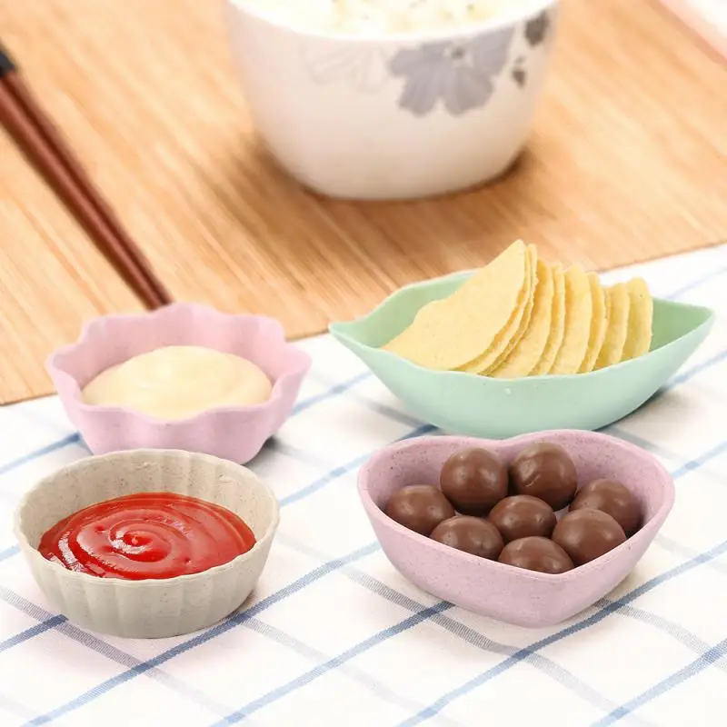 4pcs Seasoning Dish Wheat Creative Multi-Purpose Seasoning Bowl Seasoning Mustard Soy Sauce Vinegar Seasoning Bowl Easy To Clean
4pcs Seasoning Dish Wheat Creative Multi-Purpose Seasoning Bowl Seasoning Mustard Soy Sauce Vinegar Seasoning Bowl Easy To Clean