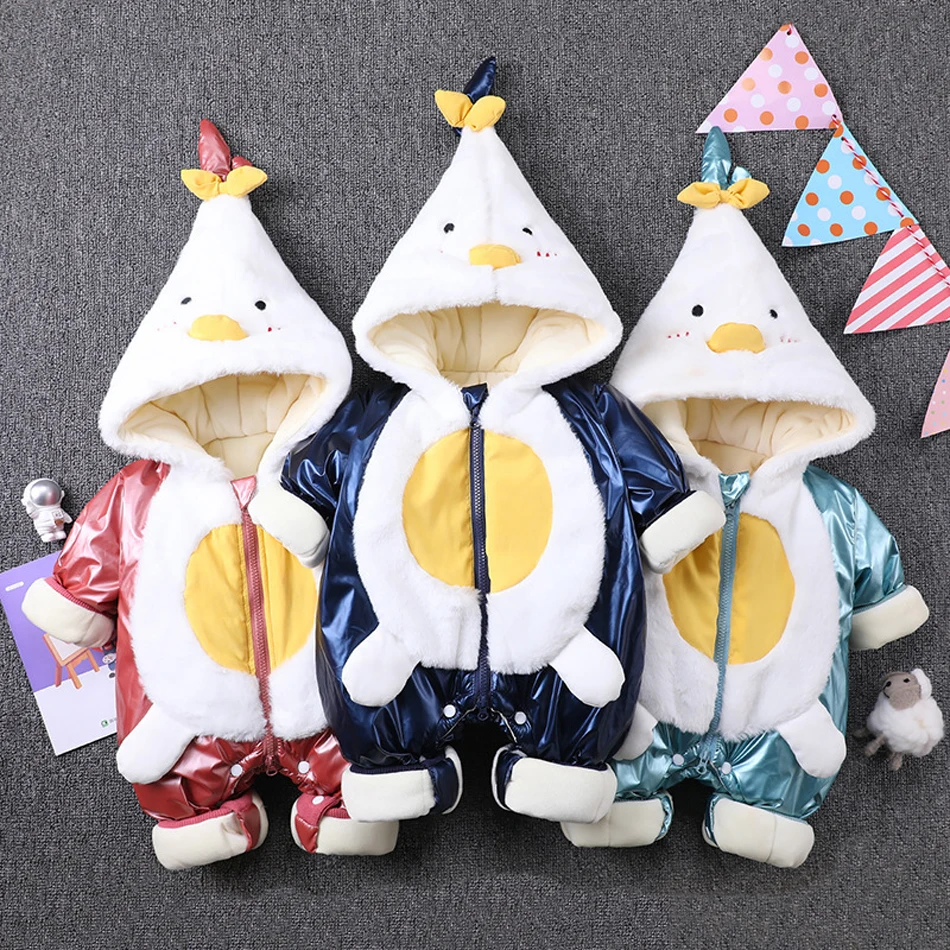 Winter Overall Children Infant Down Cotton Thickened Clothes Hooded Cartoon Baby costume Boy Girls Jumpsuit Baby Romper
Winter Overall Children Infant Down Cotton Thickened Clothes Hooded Cartoon Baby costume Boy Girls Jumpsuit Baby Romper