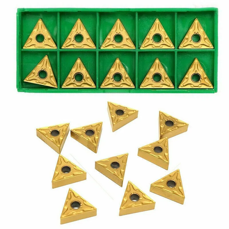 10pcs TNMG160404 Insert CNC Carbide Inserts Carbide Outer Turning Tool Turning Insert For Lathe Turning Boring Metalwork Tool
10pcs TNMG160404 Insert CNC Carbide Inserts Carbide Outer Turning Tool Turning Insert For Lathe Turning Boring Metalwork Tool