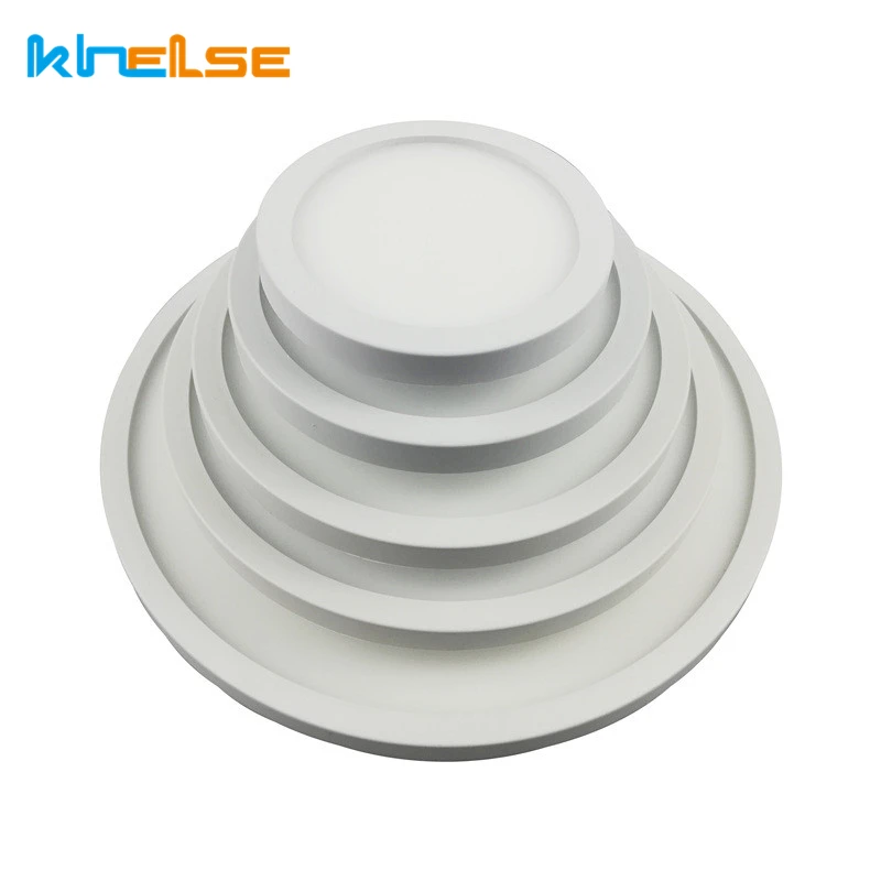 

Ultra Thin LED Circular Ceiling Panel Light 6W 9W 13W 18W 24W AC 85-265V Modern High Brightness Surface Mounted Lampada Lamp