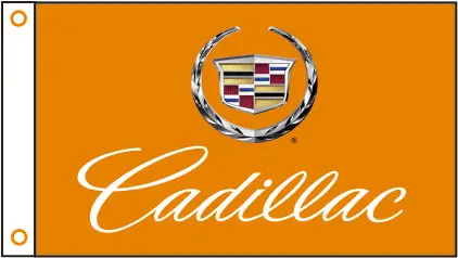 car flag Cadillac Banner 3ftx5ft 100% Polyester 07