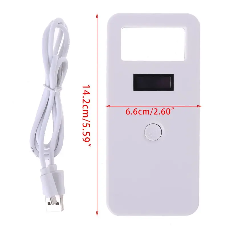 FDX-B животных pet id Читатель чипа USB ручной RFID микрочип сканер для собаки кошки
