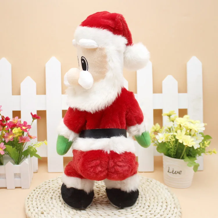 Christmas Gift, 33cm,Plush Toy,Electric Butt Twisting and Hip Shaking Santa Claus,Children's Toy,Festive Party Scene Arrangement
Christmas Gift, 33cm,Plush Toy,Electric Butt Twisting and Hip Shaking Santa Claus,Children's Toy,Festive Party Scene Arrangement