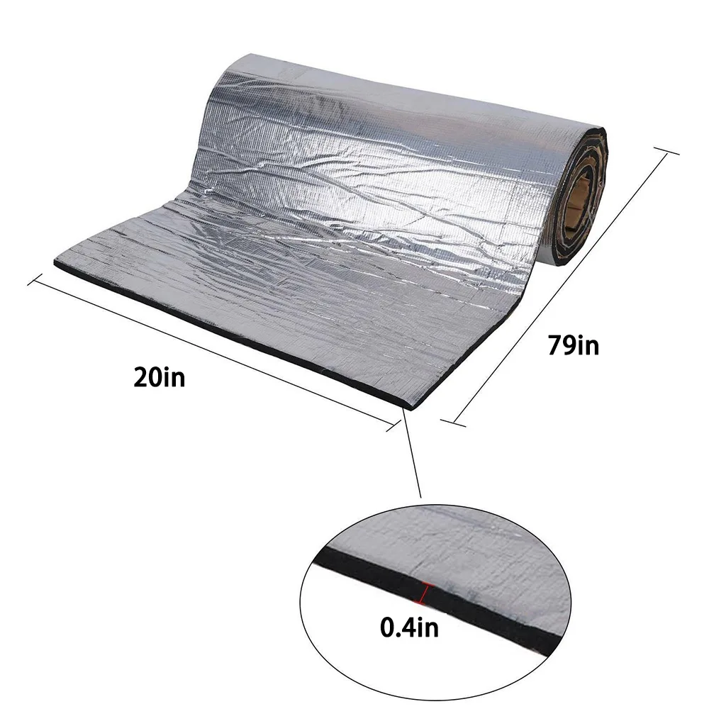 1PCS 200cmX50cm Car Truck Firewall Heat Sound Insulation Mat Sound Noise Insulation Heat Sound Thermal Proofing Pads Universal
1PCS 200cmX50cm Car Truck Firewall Heat Sound Insulation Mat Sound Noise Insulation Heat Sound Thermal Proofing Pads Universal