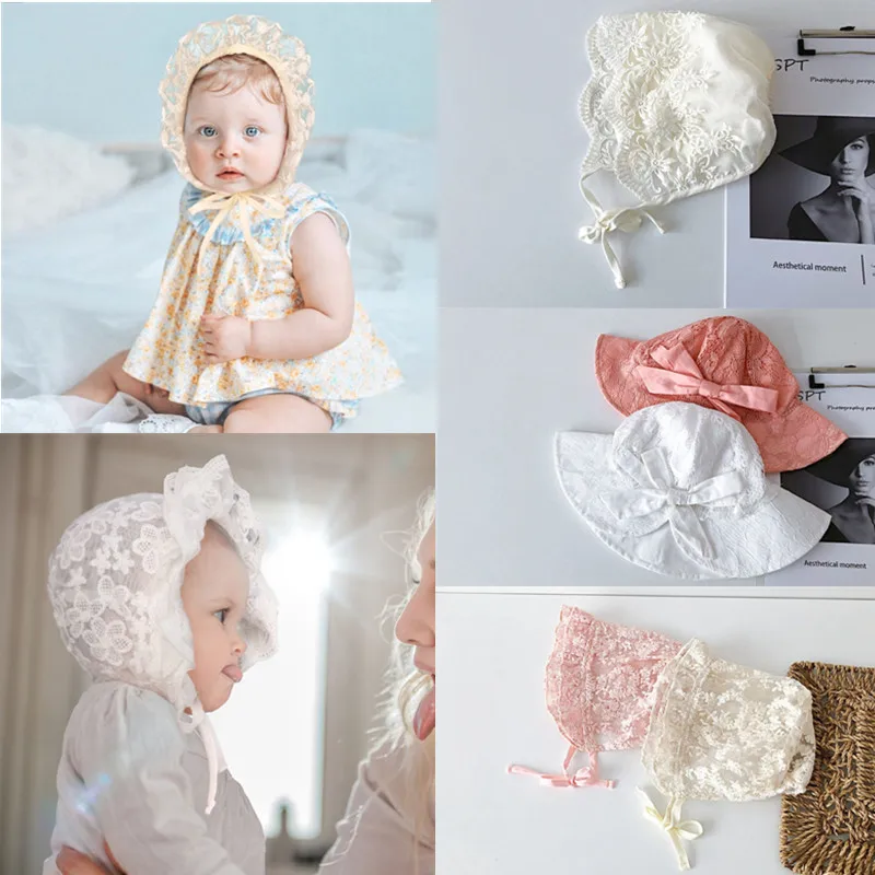 Summer Newborn Baby Hat Cute Lace Flower Thin Sun Hat Toddler Princess Baby Girl Bonnet Newborn Beanie Caps Photography Props
Summer Newborn Baby Hat Cute Lace Flower Thin Sun Hat Toddler Princess Baby Girl Bonnet Newborn Beanie Caps Photography Props