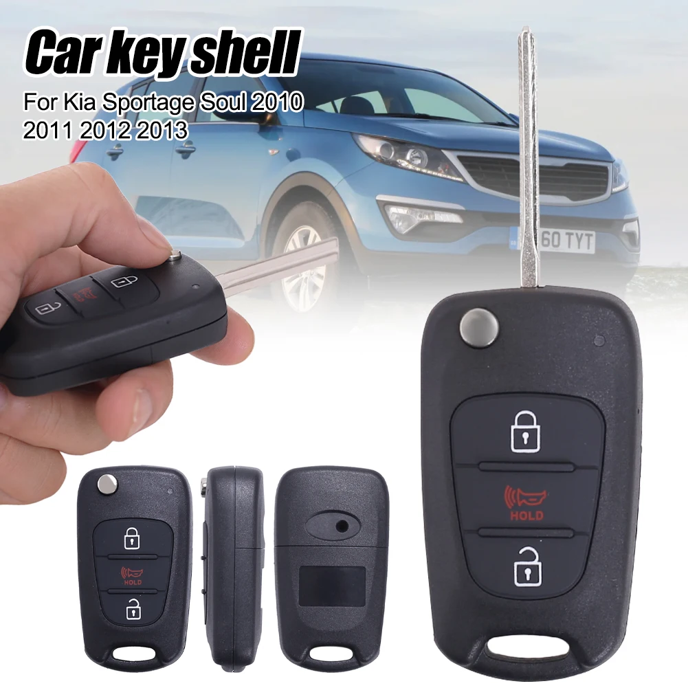 ABS Plastic Protective Car Key Shell 3 Button Durable Key Case Cover Middle Red HOLO Speaker Remote Key Shell For Hyundai Kia
ABS Plastic Protective Car Key Shell 3 Button Durable Key Case Cover Middle Red HOLO Speaker Remote Key Shell For Hyundai Kia