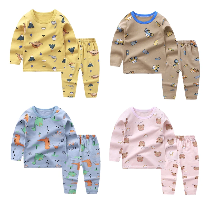 Children Pajamas set Boys Cartoon Dinosaur Pyjamas Girls Cotton Keep Warm Sleepwear Sets Kids Boy Girl Nightwear Family Pajamas
Children Pajamas set Boys Cartoon Dinosaur Pyjamas Girls Cotton Keep Warm Sleepwear Sets Kids Boy Girl Nightwear Family Pajamas