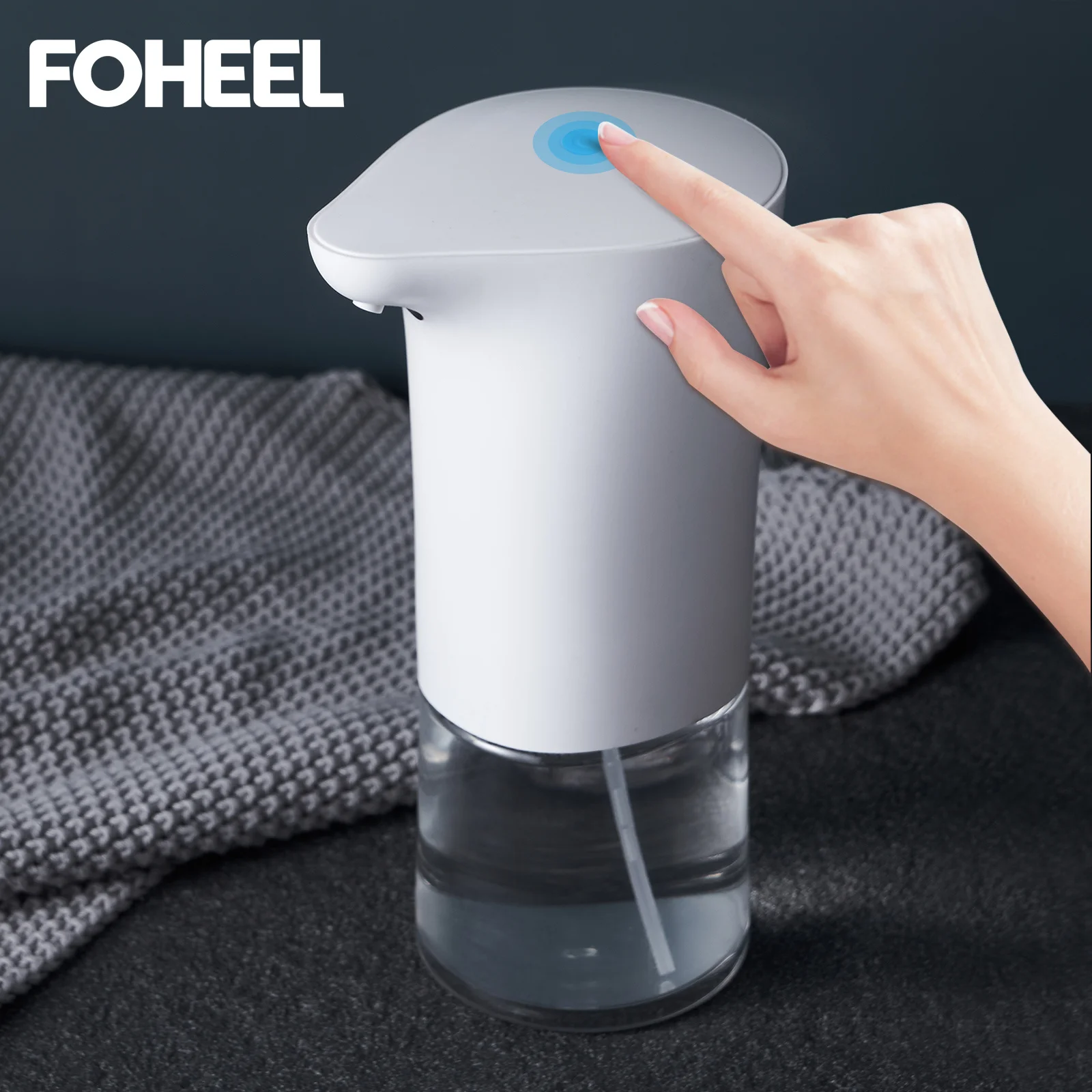 Автоматический диспенсер для мыла FOHEEL, диспенсер для мыла с Индукционным датчиком, для ванной и кухни
Автоматический диспенсер для мыла FOHEEL, диспенсер для мыла с Индукционным датчиком, для ванной и кухни