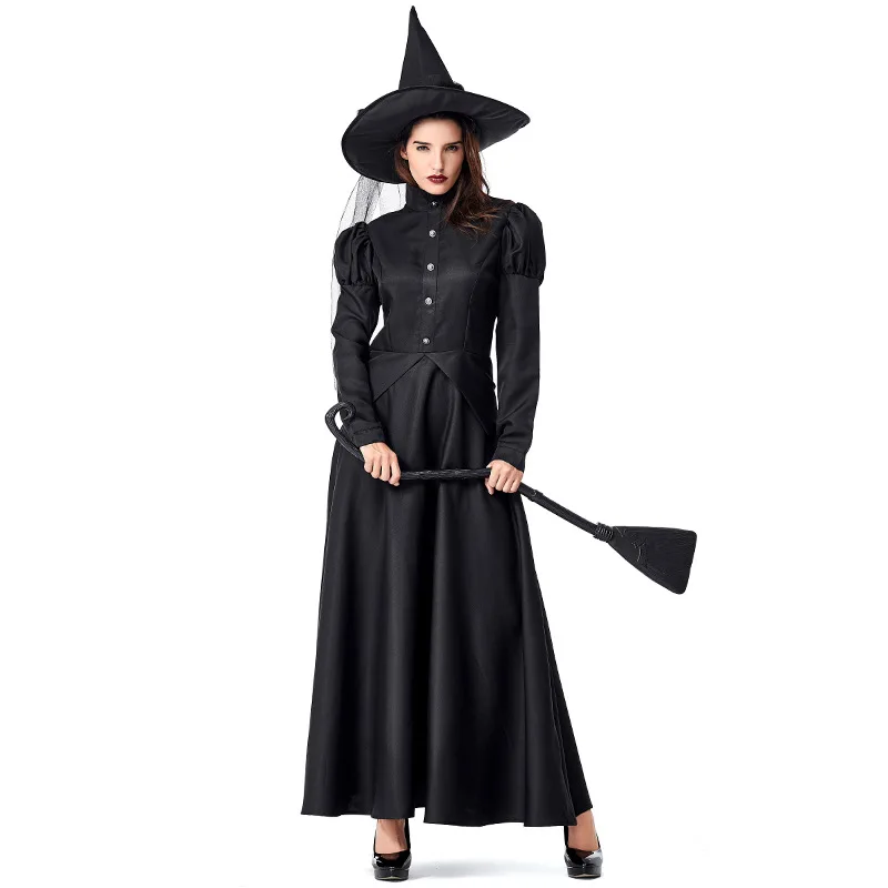 2020 Theodora Witch Costume Girls Women Sexy Witch Cosplay Halloween Carnival Adult Female Fancy Party Dress Suit 
2020 Theodora Witch Costume Girls Women Sexy Witch Cosplay Halloween Carnival Adult Female Fancy Party Dress Suit