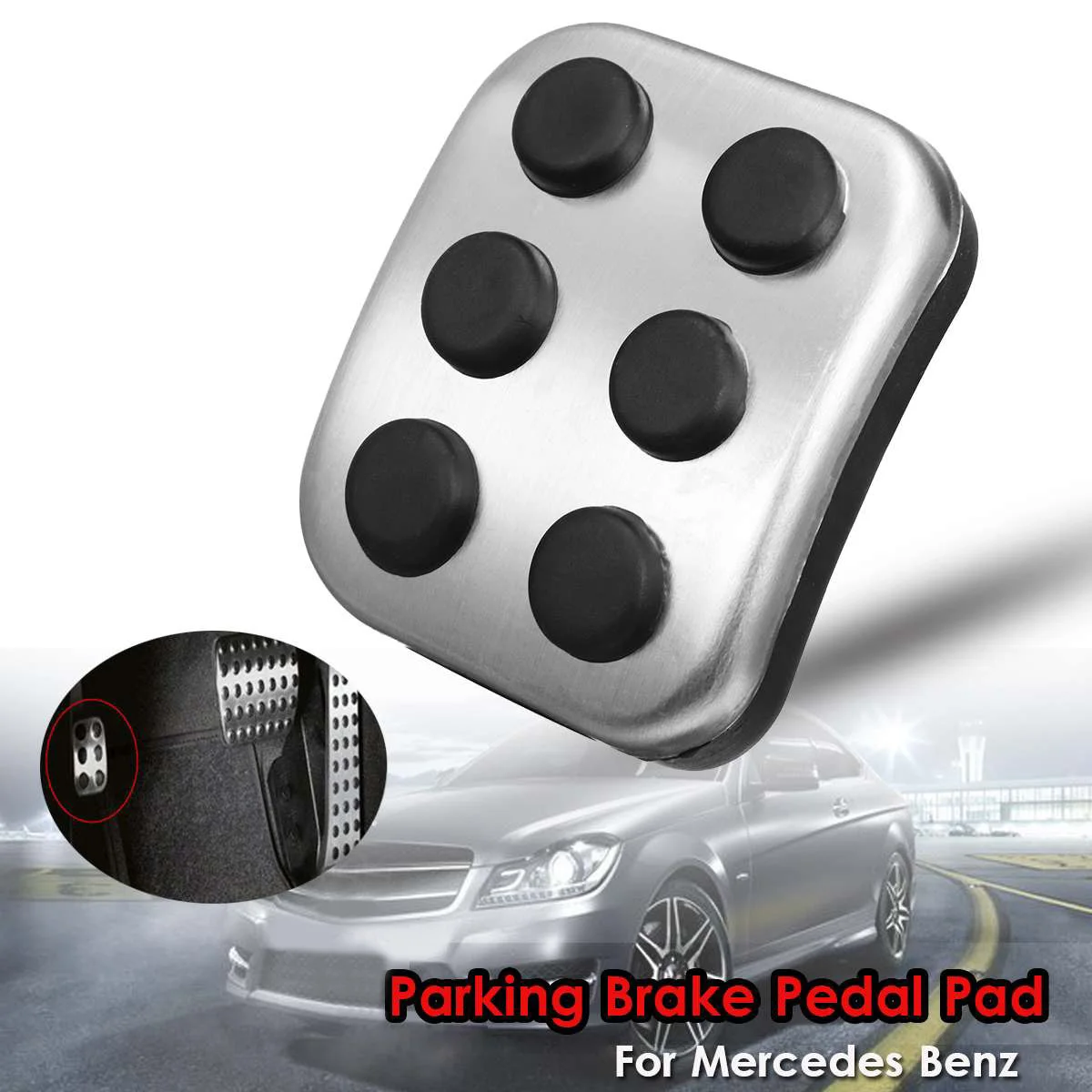 Interior Brake Pedal Pad Parts Direct replacement Left Parking Cover Stainless Steel For Dodge Challenger
Interior Brake Pedal Pad Parts Direct replacement Left Parking Cover Stainless Steel For Dodge Challenger