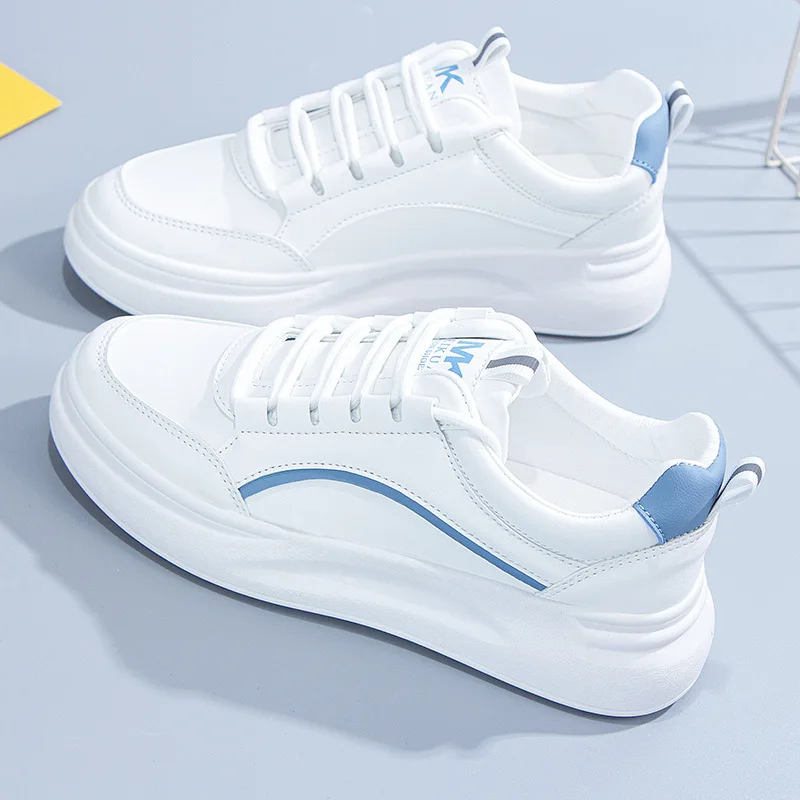 Fashion White Shoes Women Platform Lace-up Sneakers 2022 New Casual Hot Women Shoes High-quality Four Seasons Wearable Sneakers
Fashion White Shoes Women Platform Lace-up Sneakers 2022 New Casual Hot Women Shoes High-quality Four Seasons Wearable Sneakers