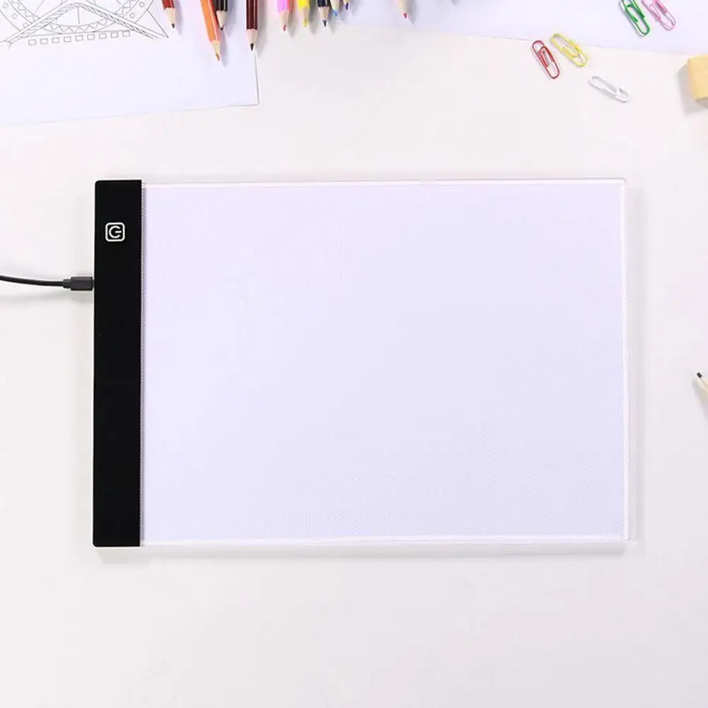 A3/A4/A5 Three Level Dimmable Led Light Pad Drawing Board Pad Tracing Light Box Eye Protection Easier for Diamond Picture
A3/A4/A5 Three Level Dimmable Led Light Pad Drawing Board Pad Tracing Light Box Eye Protection Easier for Diamond Picture