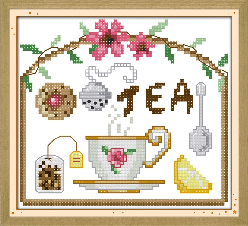 Набор для вышивки крестиком Tea time, мультяшный рисунок 14ct 11ct, вышивка холсты стежков DIY ручной работы
Набор для вышивки крестиком Tea time, мультяшный рисунок 14ct 11ct, вышивка холсты стежков DIY ручной работы