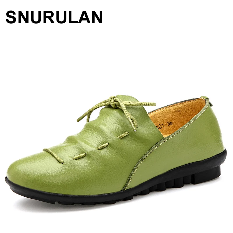 SNURULANNew Women Genuine Leather Leisure Shoes Increased Internal Four Seasons Shoes Woman Lace Up Sneaker Women Flats Shoes
SNURULANNew Women Genuine Leather Leisure Shoes Increased Internal Four Seasons Shoes Woman Lace Up Sneaker Women Flats Shoes