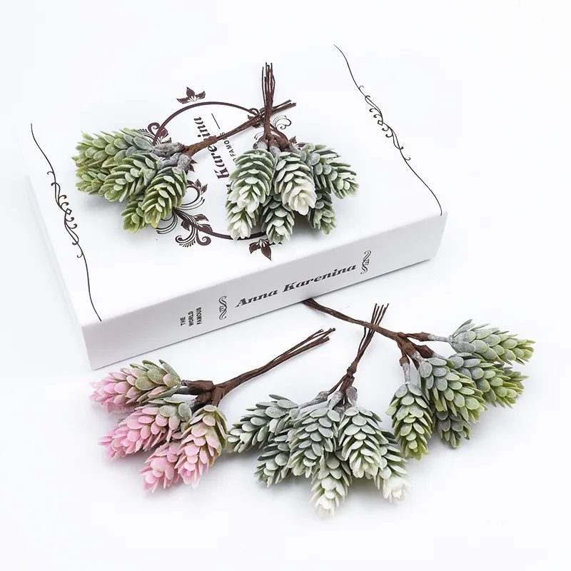 2022 Christmas 6PCS Artificial Flowers Plants Diy Gift for Home Wedding Decoration Fake Plastic Decorative Navidad Wreaths
2022 Christmas 6PCS Artificial Flowers Plants Diy Gift for Home Wedding Decoration Fake Plastic Decorative Navidad Wreaths