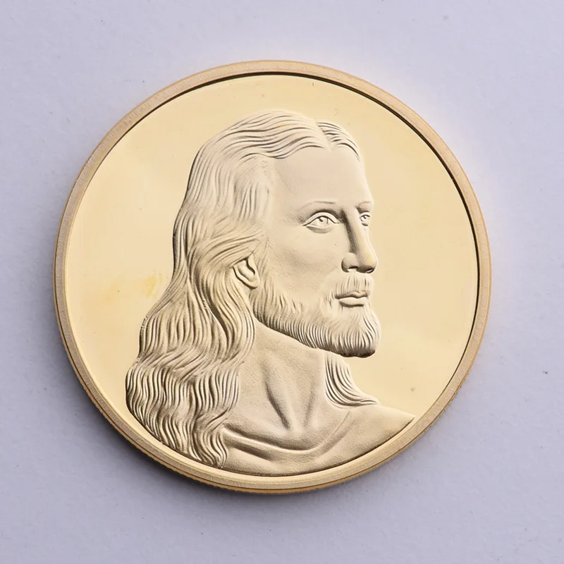 High Quality Jesus Resurrection Gold Plated Coins Christian Religion Coin Medal Wholesale
High Quality Jesus Resurrection Gold Plated Coins Christian Religion Coin Medal Wholesale