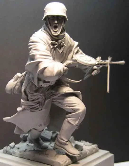

Unassambled 1/16 древних пехоты в бою (с основанием) статуэтка в виде набор миниатюрных моделей Неокрашенный