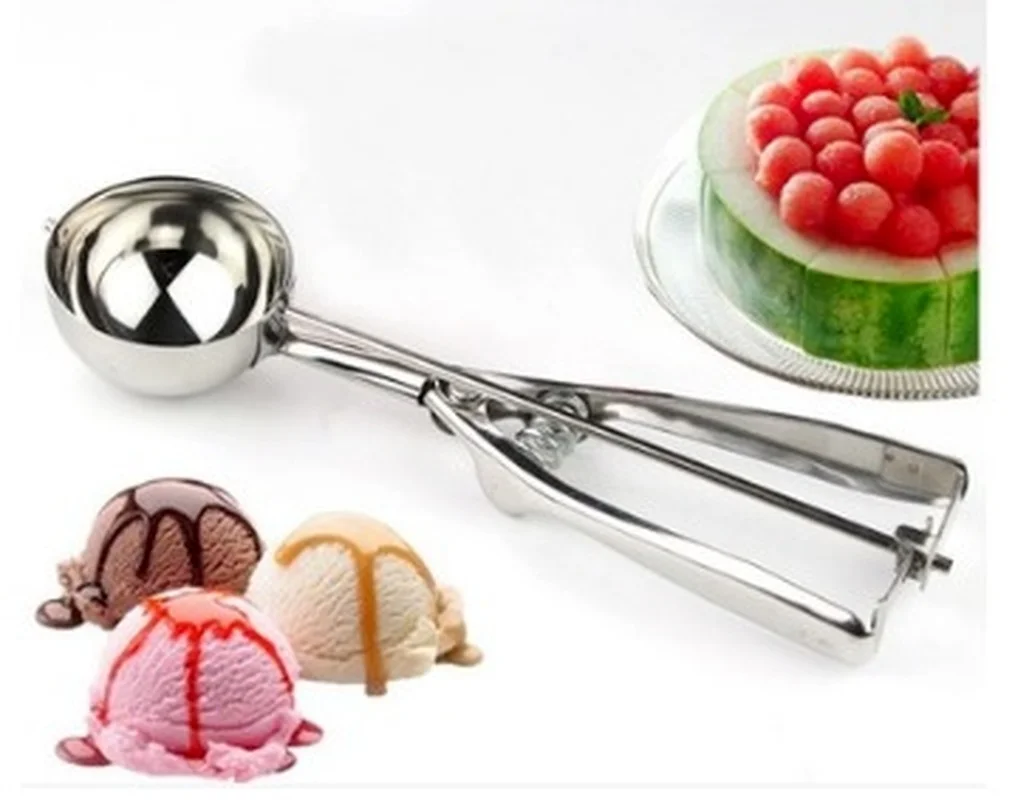 1 Pcs 4/5/6 Cm Ice Cream Scoop Useful Stainless Steel Ice Cream Scoop Biscuit Dough Dish Spoon Watermelon Scoop Kitchen Supplies
1 Pcs 4/5/6 Cm Ice Cream Scoop Useful Stainless Steel Ice Cream Scoop Biscuit Dough Dish Spoon Watermelon Scoop Kitchen Supplies
