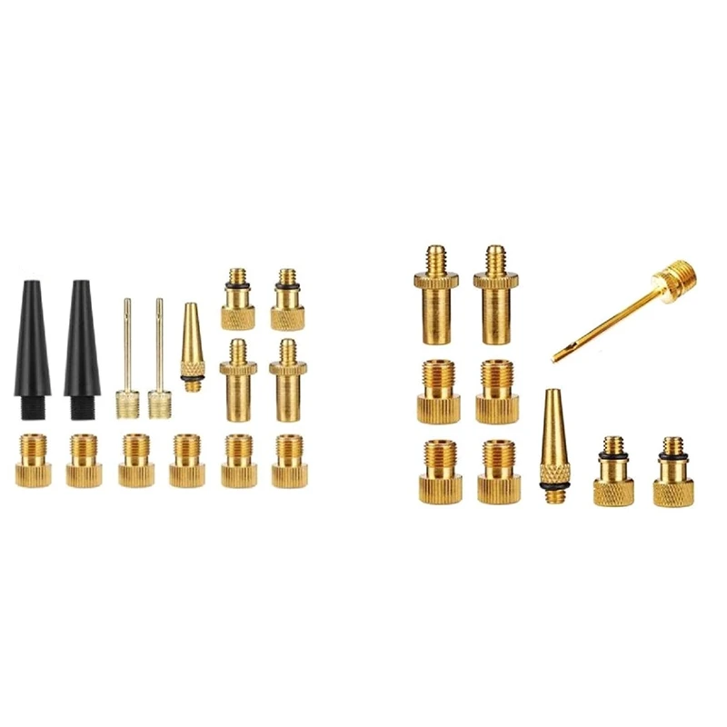 Inflator Pump Nozzle Kit Presta Schrader Valve Tube Bicycle Valve Adaptors for Road & MTB & Fixie Bike Tire Pump
Inflator Pump Nozzle Kit Presta Schrader Valve Tube Bicycle Valve Adaptors for Road & MTB & Fixie Bike Tire Pump
