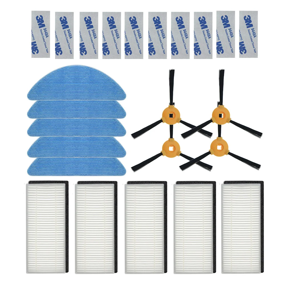Side Brush Mop Cloth HEPA Filter for Eufy RoboVac 11 11C DEEBOT N79S N79 Vacuum Cleaner Parts Magic Paste
Side Brush Mop Cloth HEPA Filter for Eufy RoboVac 11 11C DEEBOT N79S N79 Vacuum Cleaner Parts Magic Paste