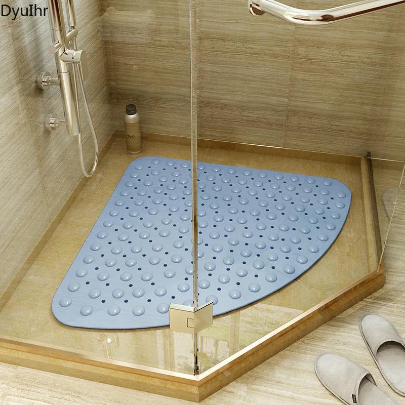 DyuIhr bathroom solid color fan-shaped non-slip mat, shower room massage floor mat, household toilet hydrophobic floor mat
DyuIhr bathroom solid color fan-shaped non-slip mat, shower room massage floor mat, household toilet hydrophobic floor mat