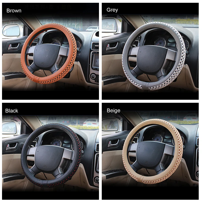 Universal Auto Summer Breathable Ice Wire Car Steering Wheel Cover Old School Sytle
Universal Auto Summer Breathable Ice Wire Car Steering Wheel Cover Old School Sytle