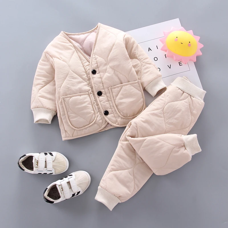 Winter Autumn Baby Boys Clothes Full Sleeve Parkas Pants 2pcs/set Cotton Suits Children Clothing Sets Toddler Brand Tracksuits
Winter Autumn Baby Boys Clothes Full Sleeve Parkas Pants 2pcs/set Cotton Suits Children Clothing Sets Toddler Brand Tracksuits