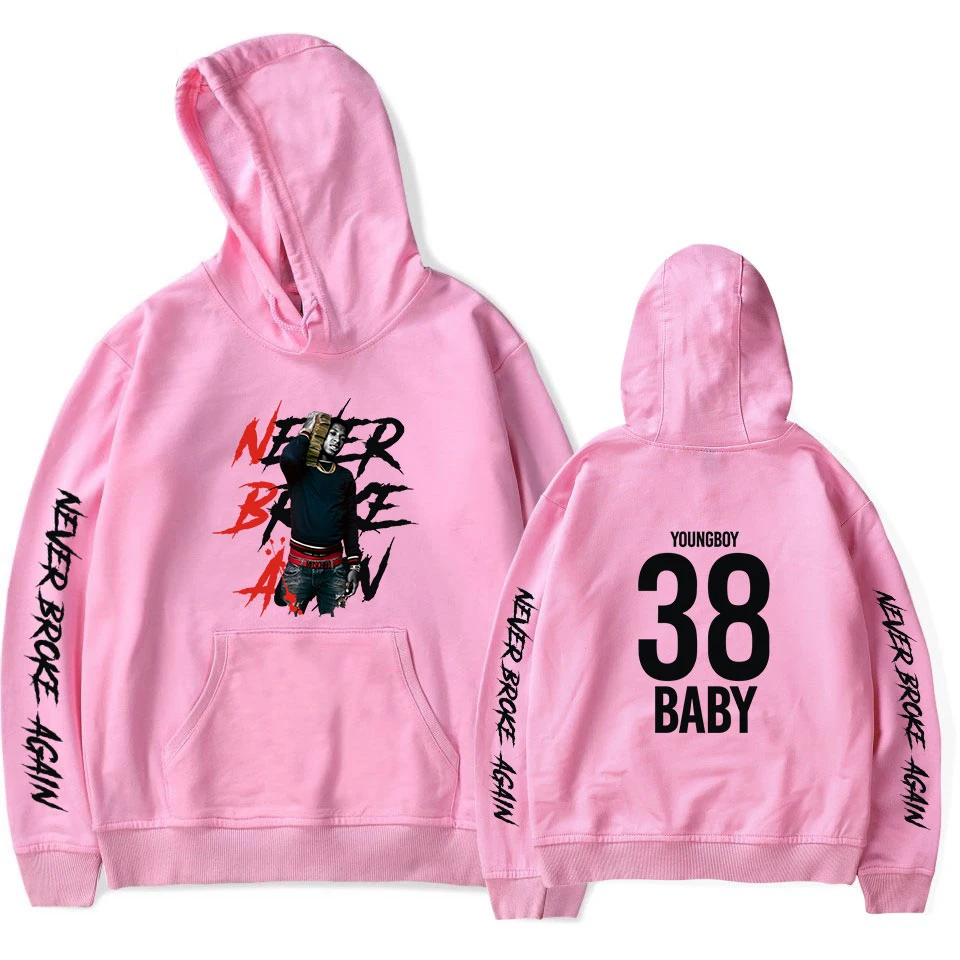 2020 Youngboy Never Broke Hoodie Long Sleeve Sweatshirt Men / Women Casual Pullover Hoody Men's Clothing Hoodies Hooded Full
2020 Youngboy Never Broke Hoodie Long Sleeve Sweatshirt Men / Women Casual Pullover Hoody Men's Clothing Hoodies Hooded Full