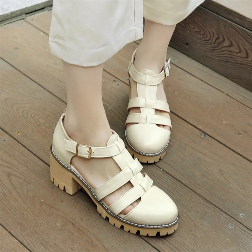 Office Pumps Square Low Mid Heels T-Strap Woman Casual Shoes Leather Women Shoes Small Big Size 32 - 43
Office Pumps Square Low Mid Heels T-Strap Woman Casual Shoes Leather Women Shoes Small Big Size 32 - 43