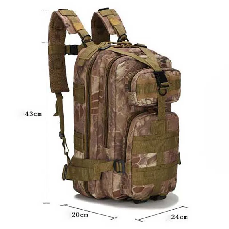 Уличные военные рюкзаки 1000D нейлон 30L водонепроницаемый тактический рюкзак для