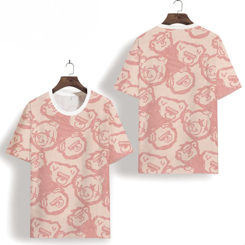 New Bear Full Print T - Shirt Men's Summer Casual Quick-Drying Shirt Large Size Short-Sleeved Young And Middle-Aged Thin Section
New Bear Full Print T - Shirt Men's Summer Casual Quick-Drying Shirt Large Size Short-Sleeved Young And Middle-Aged Thin Section