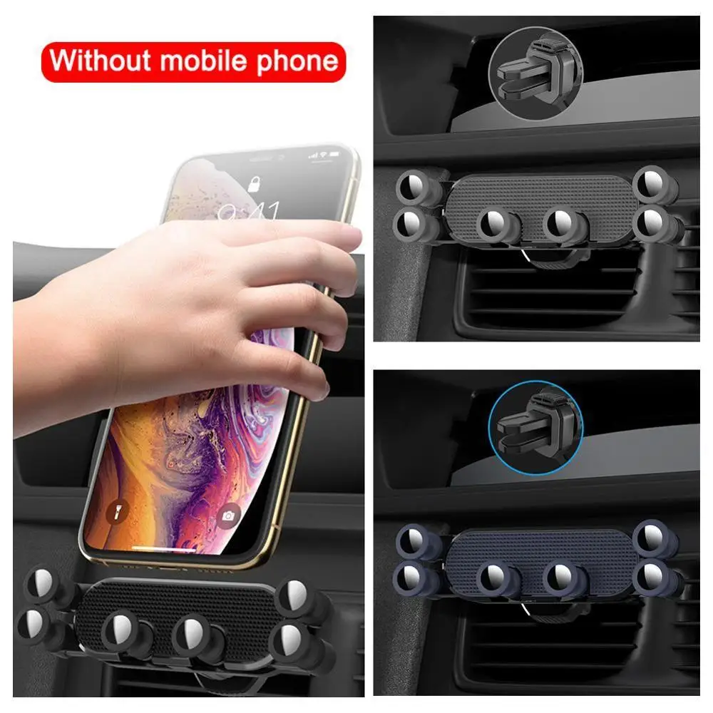 Phone Car Holder Air Vent Universal GPS Bracket Clip Stand For Iphone 11 Xiaomi note 10 Gravity Car Phone Holder Automatic
Phone Car Holder Air Vent Universal GPS Bracket Clip Stand For Iphone 11 Xiaomi note 10 Gravity Car Phone Holder Automatic